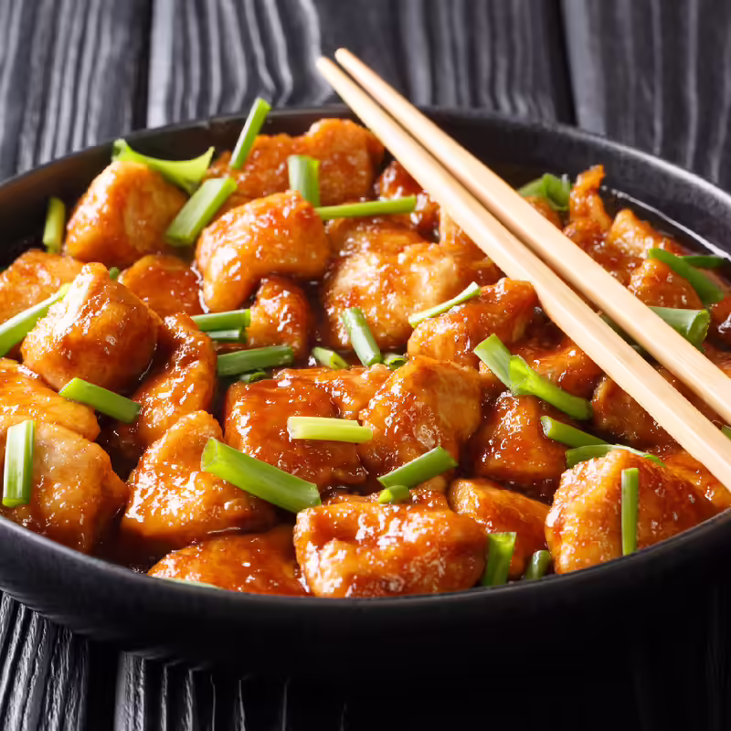 Chicken Hot Garlic Sauce Gravey